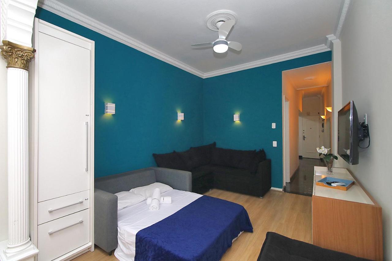 Апартаменты Fantastico 1 Quarto E Sala Em Copacabana Com Vista Para Natureza Рио-де-Жанейро Экстерьер фото