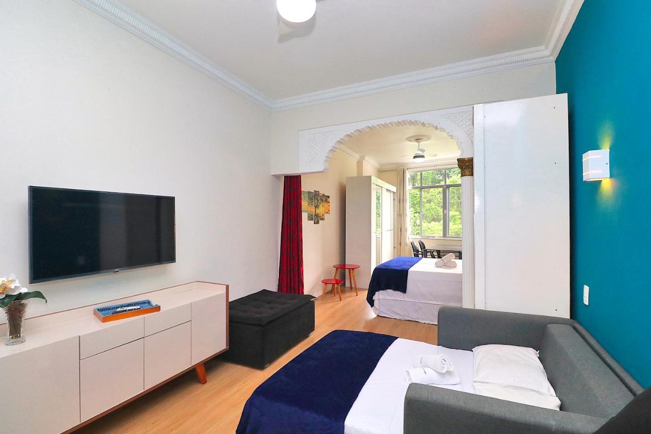 Апартаменты Fantastico 1 Quarto E Sala Em Copacabana Com Vista Para Natureza Рио-де-Жанейро Экстерьер фото